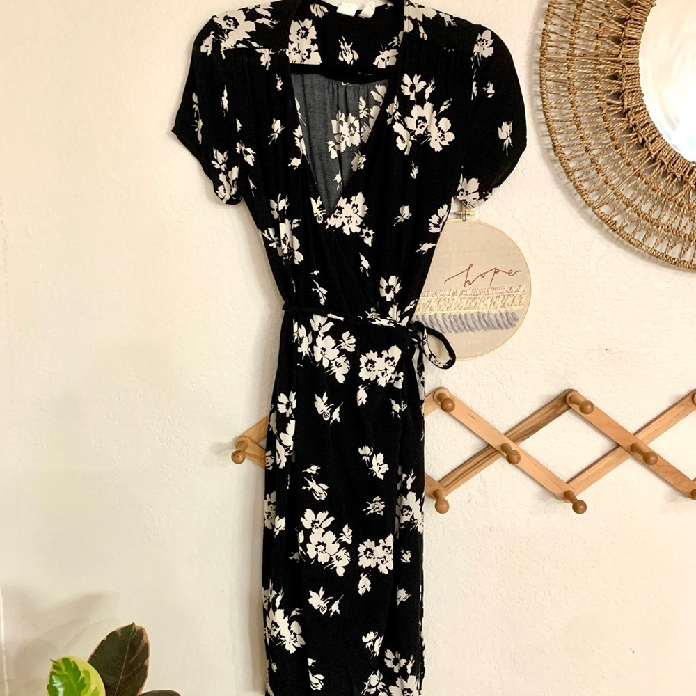 Gap wrap dress.